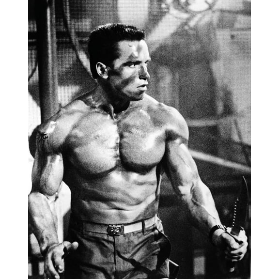 Arnold Schwarzenegger Commando 24x36 Classic Hollywood Poster