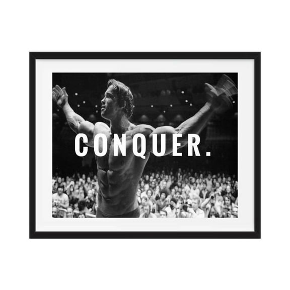 Arnold Schwarzenegger Motivation Wall art Poster