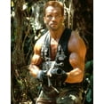 thumbnail image 1 of Arnold Schwarzenegger Predator 24X36 POSTER Pointing Machine Gun Bulging Muscles, 1 of 1