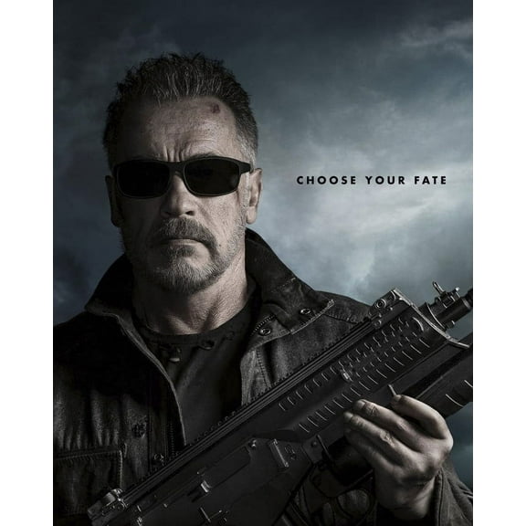 Arnold Schwarzenegger Terminator: Dark Fate Movie Poster 24X36 Classic Hollywood Poster