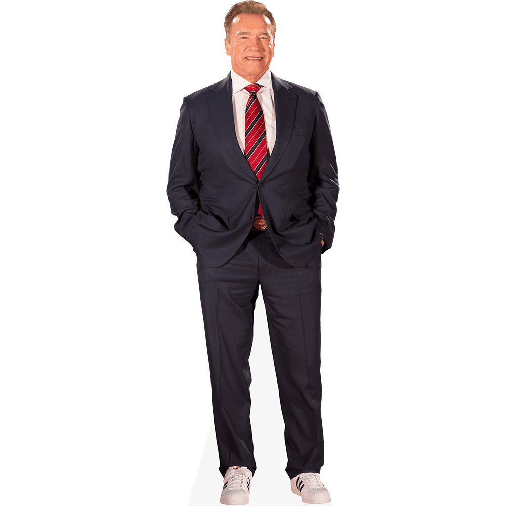 Arnold Schwarzenegger (Tie) Lifesize Cardboard Cutout Standee
