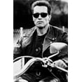 thumbnail image 1 of Arnold Schwarzenegger in Terminator 2: Judgment Day 24x36 Poster Classic on Motorbike, 1 of 1