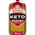 thumbnail image 1 of Arnold Superior Keto Seeded Bread, 20 oz, White Bread, Bag, 1 of 7