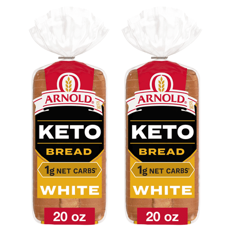 Arnold Superior Seeded Keto Bread Loaf, 20 oz (Pack of 2)