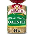 thumbnail image 1 of Arnold Whole Grains Oatnut Bread 24 oz Pre-Sliced Multigrain Loaf (Pack of 2), 1 of 7