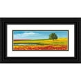 thumbnail image 1 of Arnolfi, Giorgio 18x9 Black Ornate Wood Framed with Double Matting Museum Art Print Titled - Era d estate, 1 of 4