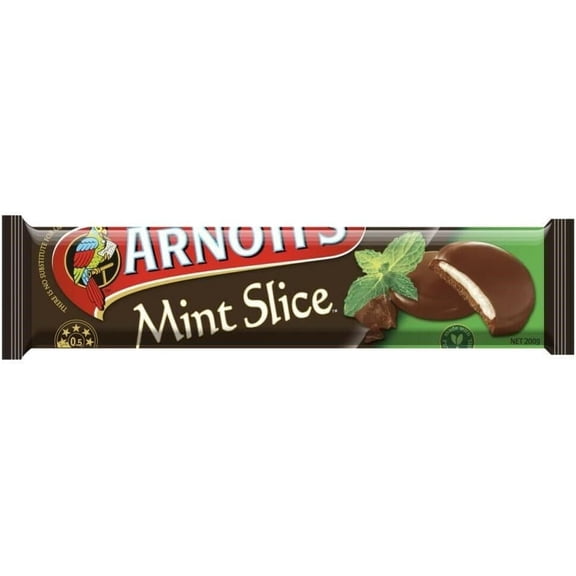 Arnott's Chocolate Mint Slices 200g - Australian Biscuits