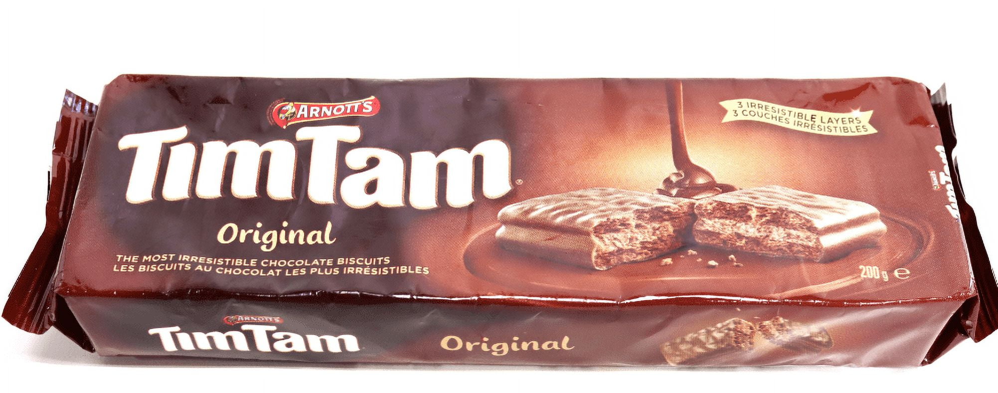 Arnott's Tim Tam Milk Chocolate Biscuits, 175g/6.2oz
