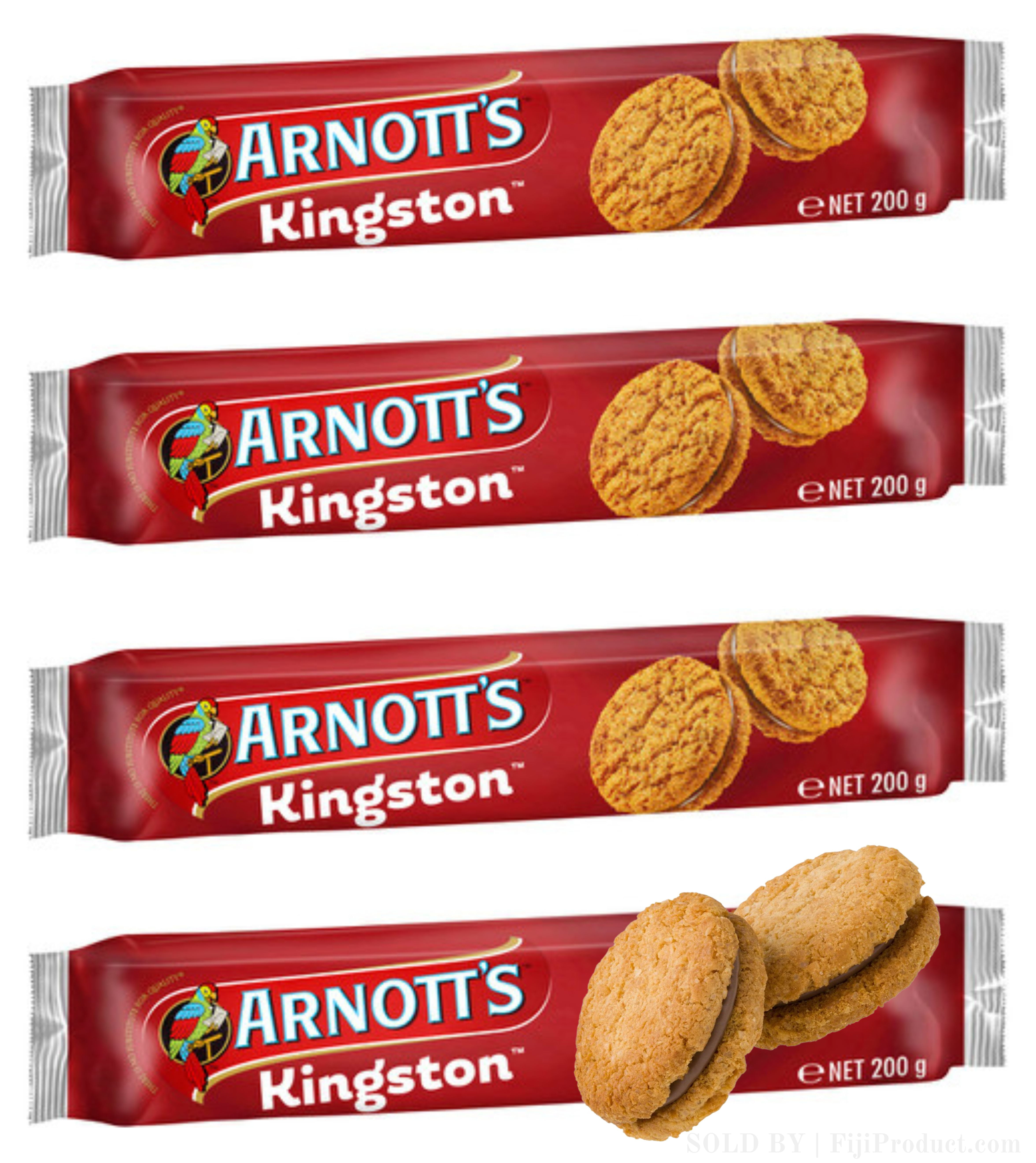 Arnotts Kingston Biscuits (DealPack Of 4 x 200g EA) Cream Biscuits Imported From Australia