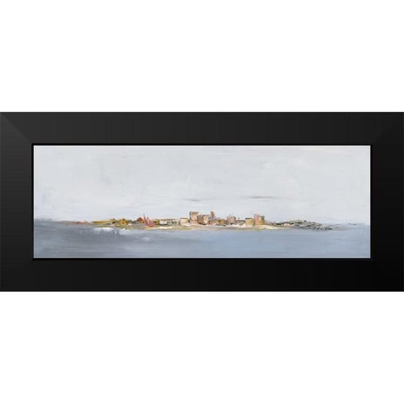 Arns-Muller, Monika 14x7 Black Modern Framed Museum Art Print Titled - Die Insel