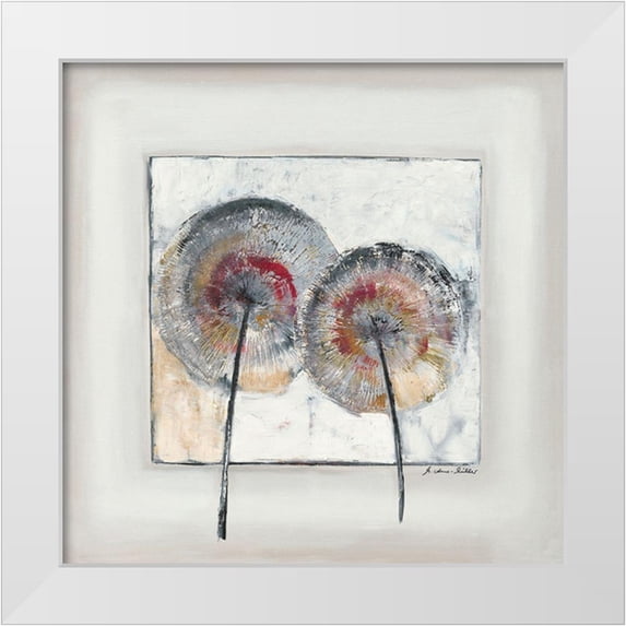 Arns-Muller, Monika 20x20 White Modern Wood Framed Museum Art Print Titled - Pusteblumen