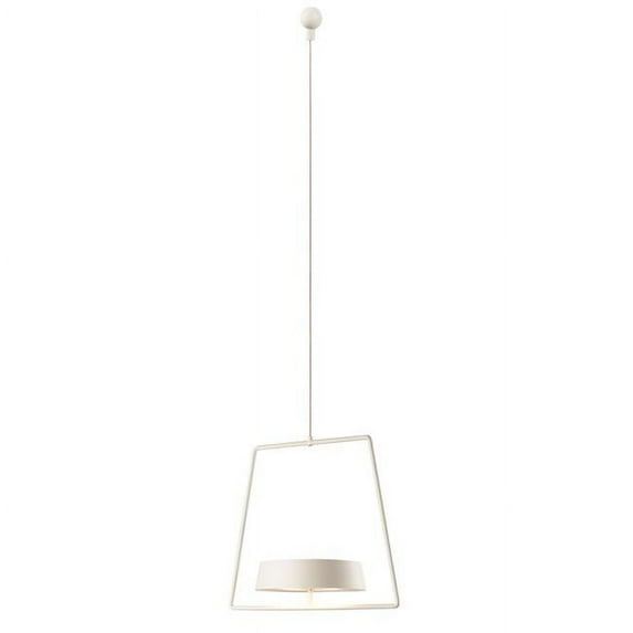 Arnsberg 327580101 Alessandro Volta Portable Battery Pendant, White