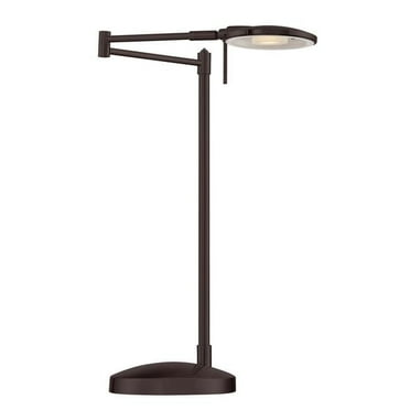Arnsberg 525870128 Dessau Turbo Swing-Arm Table Lamp, Bronze