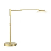 Arnsberg 572310108 Meran Turbo Table Lamp, Satin Brass