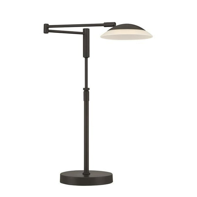 Arnsberg 572310135 Meran Turbo Table Lamp, Museum Black