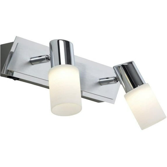 Arnsberg 821470205 Dallas Wall Mount, Brushed Aluminum