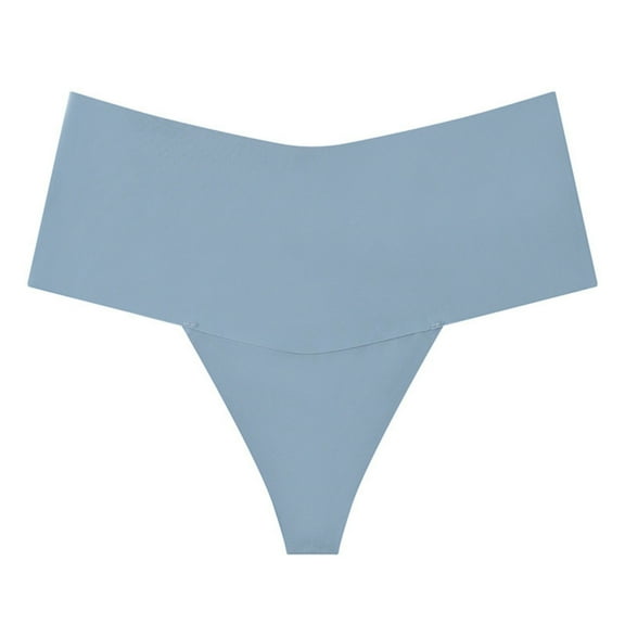 Arnsht Bikini Bottoms for Women Seamless Breathable Desire Mid Rise Full Coverage Bathing Suit Swimsuit Basic Swim Briefs Blue XL