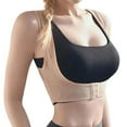 thumbnail image 1 of Arnsht Chest Brace Push up for Woemn Posture Corrector Shapewear Sleeveless Tops Back Shaper Vest Beige XL, 1 of 9