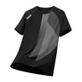 thumbnail image 1 of Arnsht (M-5XL) Men's Plus Size Short Sleeve UPF 50+ T-Shirt Quick Dry Rash Guard Athletic Running Swim Top Tee Performance Water Shirts Black XXXL, 1 of 3