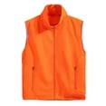 thumbnail image 1 of Arnsht Men's Summer Plus Size Lightweight Golf Vest Outerwear with Pockets Softshell Sleeveless Vest for Running Hiking Sports Orange XXXL, 1 of 6