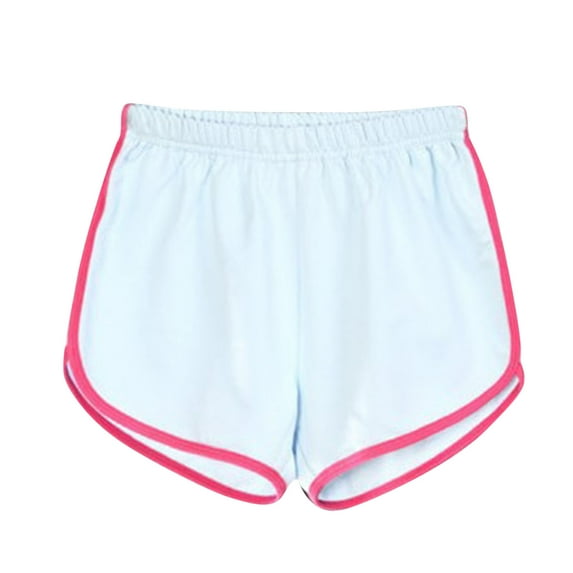 Arnsht Summers Shorts Women's Sports Shorts Casual Loose Wide Legs Short Yogas Home Sleeping Pants High Waist Short Blue XL