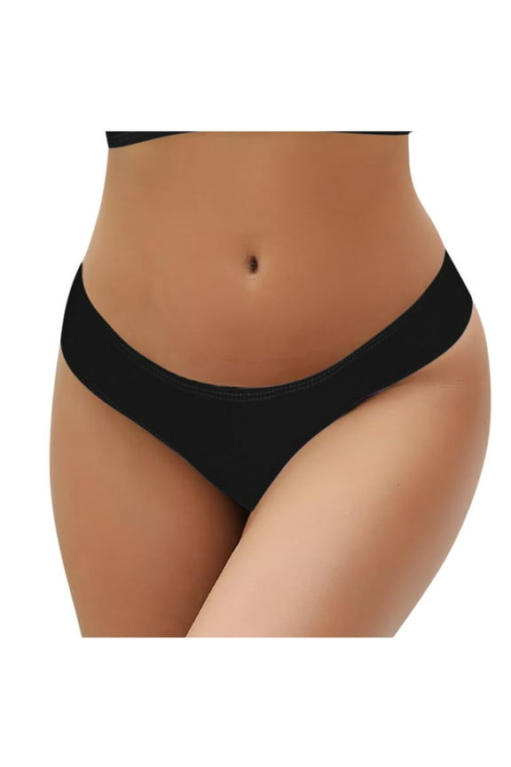 Thong Tucking Gaff Panties For Crossdressers Transgender Individuals Cotton Soft Comfortable Breathable Hidden Gaff Shaping Brief Black XXL