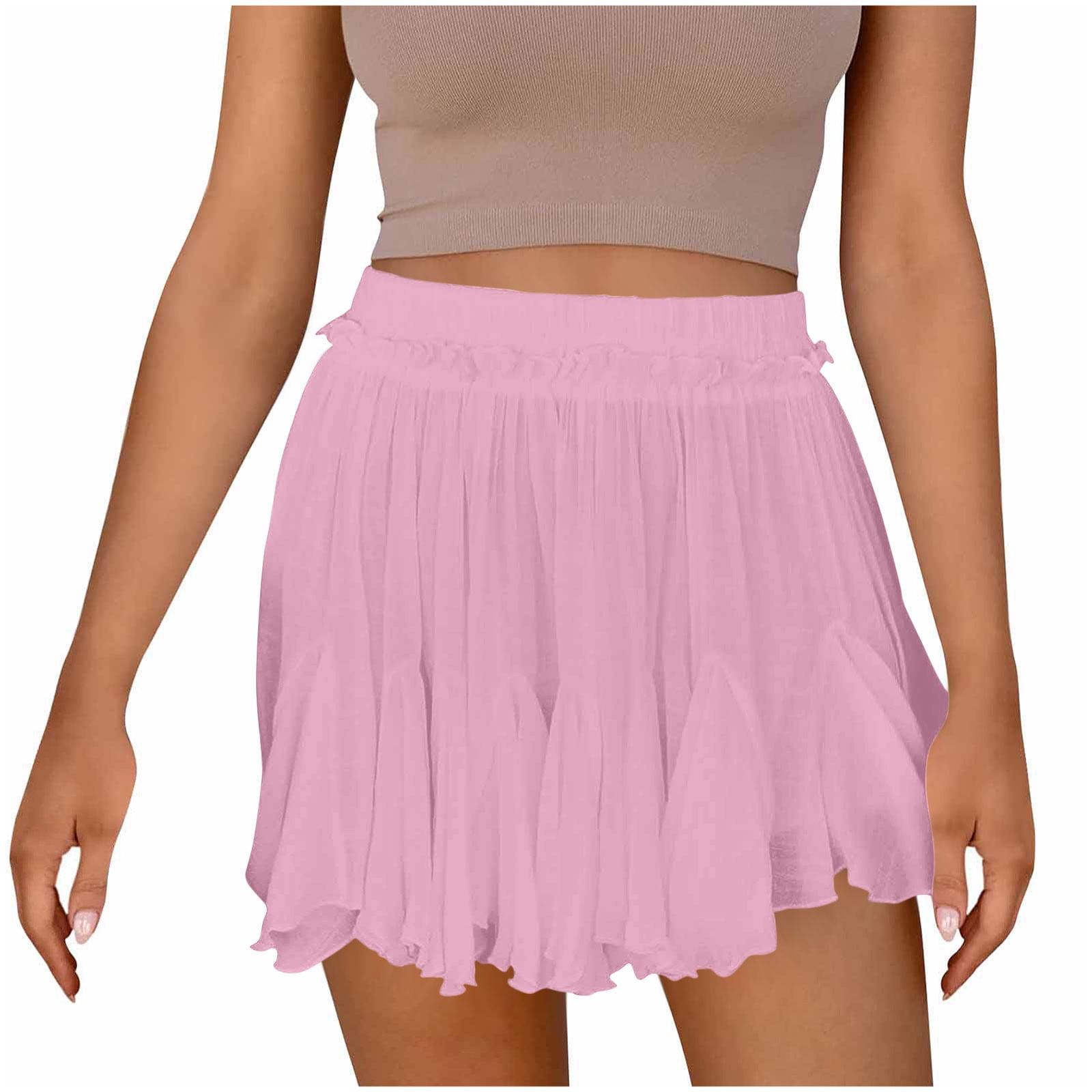 Flowy hort 2 in 1 Butterfly hort High Waited Women