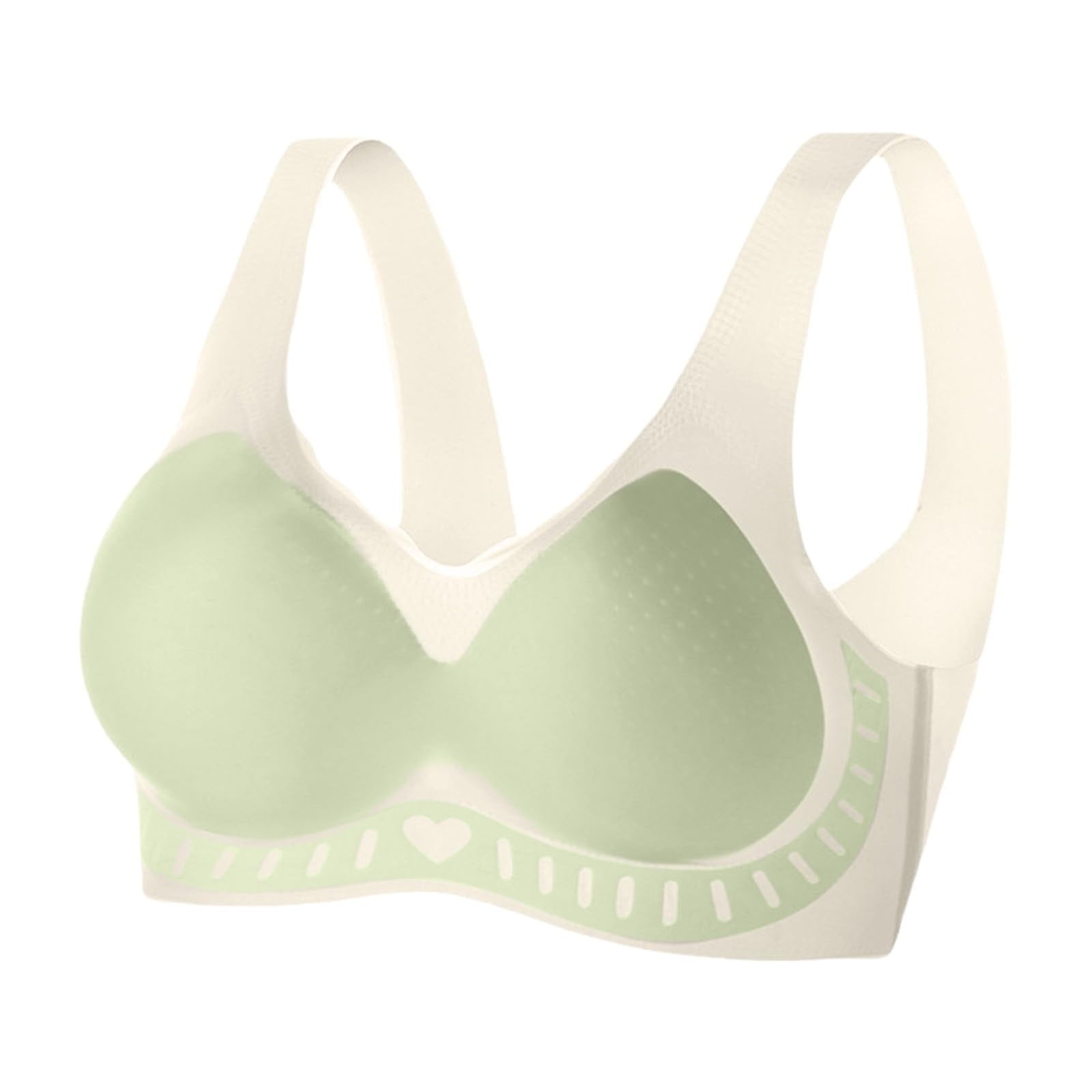 DEANGELMON Wireless Seamless Bra - Full Coverage, V-Neck, Padded Bralette With Extender, Super Comfortable - View #4