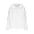 thumbnail image 1 of Arnsht Women's Solid Color Casual Lightweight Breathable Windbreaker Jacket UPF50+ Windproof Outdoor Long Sleeved Hoodless Coat White XL, 1 of 7