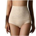 thumbnail image 1 of Arnsht Women's V Leg Extra Firm Control Brief Panty White XL, 1 of 5