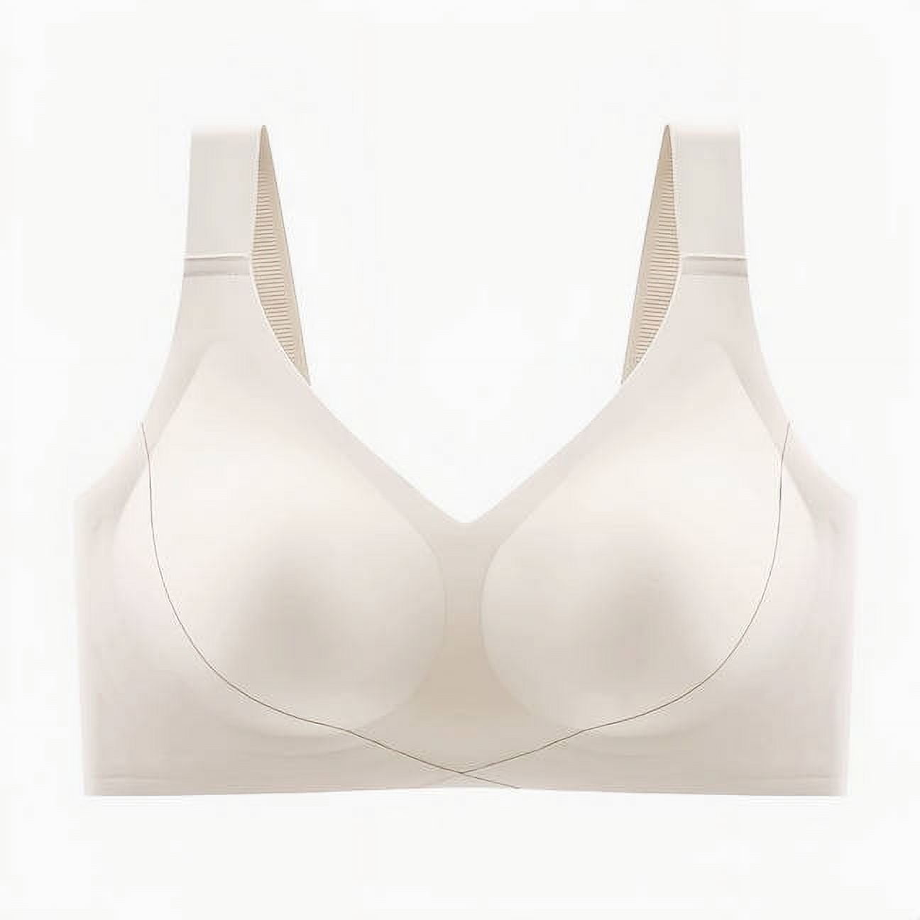 Arnsht Women's Wireless Push Up Bra, Seamless T-Shirt Bra with Full ...