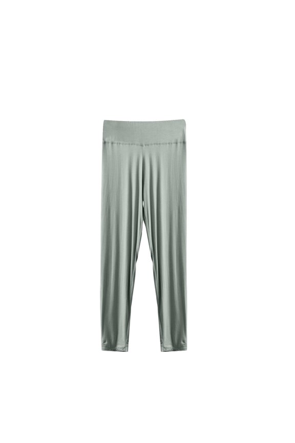 (XL-5XL) Women's Seamless High Waisted Tummy Control Workout Leggings Pants Compression Full Length Workout Pants Green XXXL