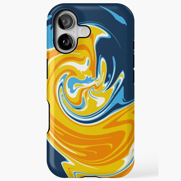 Aro Ace Pride Flag Sunset Swirl Design Case iPhone 17 through 11 Pro Max
