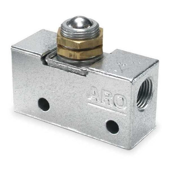 Aro Manual Air Control Valve, Roller, Black 212-C
