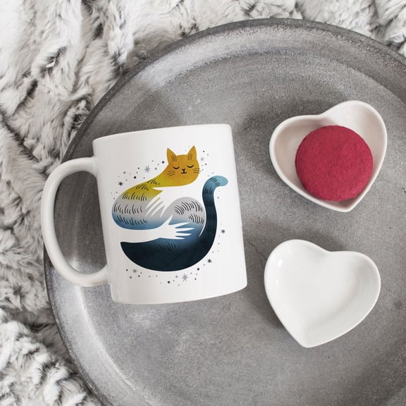 Aroace Pride Coffee Mug, Aromantic AS1exual Pride F11lag Gift, L1GBT Mug, Gay Pride Month Festival, Aro Ace SunS1et, Aroace C1At, Pride C1At Lover