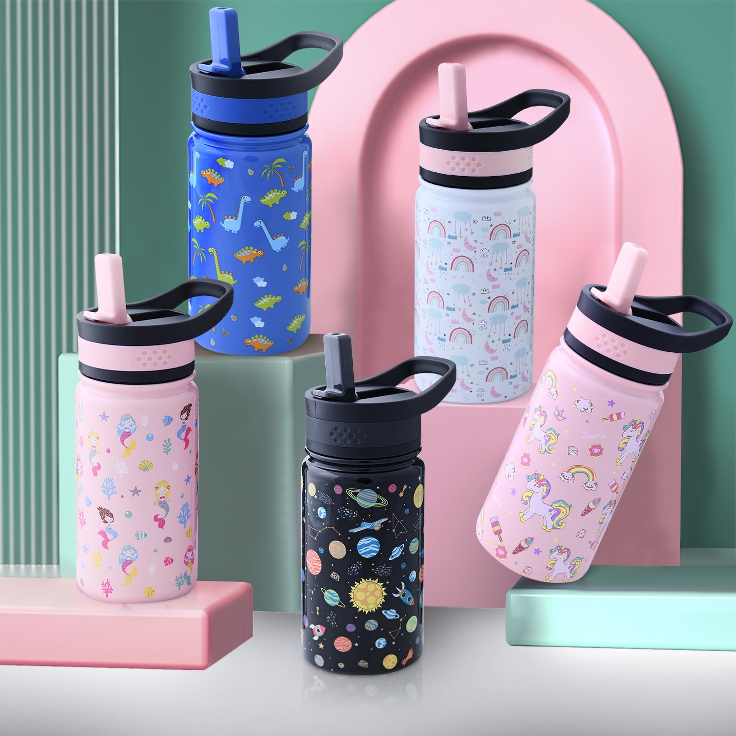 https://i5.walmartimages.com/seo/Arogan-14-oz-Mermaid-Stainless-Steel-Kids-Water-Bottle-with-Leak-Proof-Straw-Lid-for-Toddlers-Boys-and-Girls-Pink_4ad37f5a-ec2b-4889-be65-15e92cc7b0b7.6052465e0c1b8ed33dd0da6689c2ec4c.jpeg