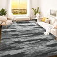 thumbnail image 1 of Arogan 4x6 Feet Area Rugs for Living Room Bedroom, Grey Soft Fluffy Shaggy Bedside Carpet, Machine Washable Indoor Floor Rug for Kids Home Decor Aesthetic, 1 of 8