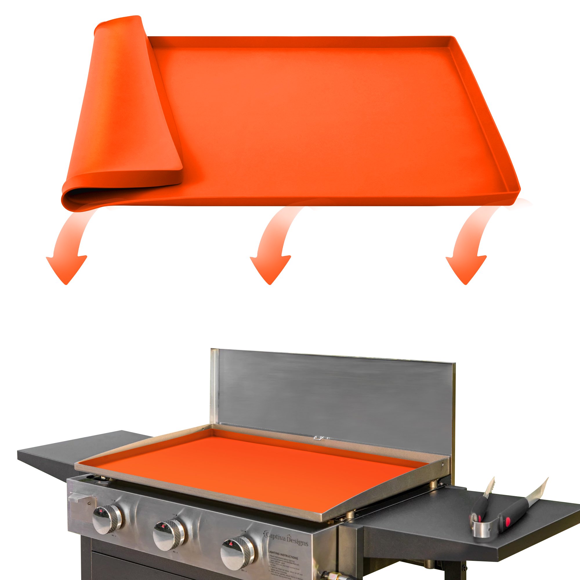 Arogan Silicone Griddle Mat for Blackstone 28 Inch Griddle, Heavy Duty