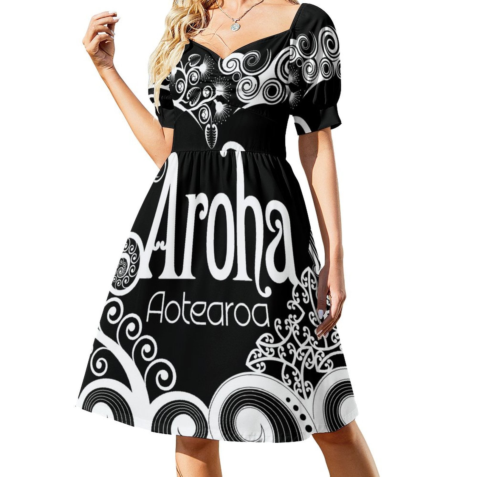 Aroha Aotearoa Sleeveless Dress summer dress woman 2024 dresses summer