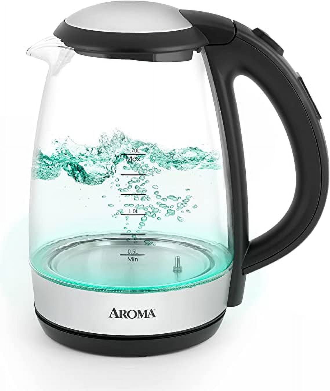Variable Temperature Electric Kettle, 1200W Electric Tea Kettle, 8 Big Cups  2.0L Glass Electric Kettle with 4Hrs Keep Warm Function & Boil-Dry  Protection 