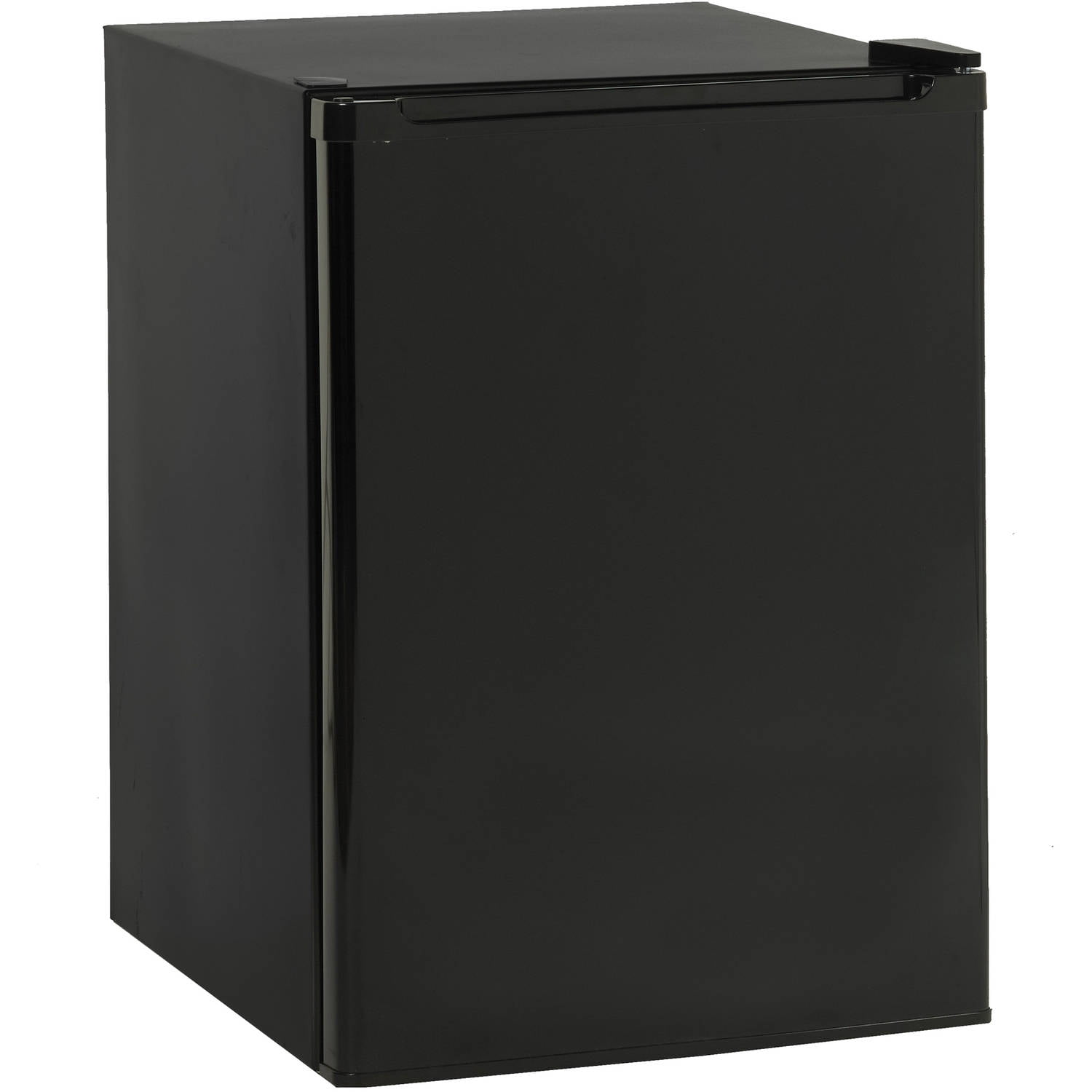 Aroma 2.4 Cu Ft Single Door Compact Refrigerator, Black
