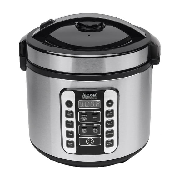 Aroma 20-Cup (Cooked) Digital Cool-Touch Rice Cooker & Food Steamer