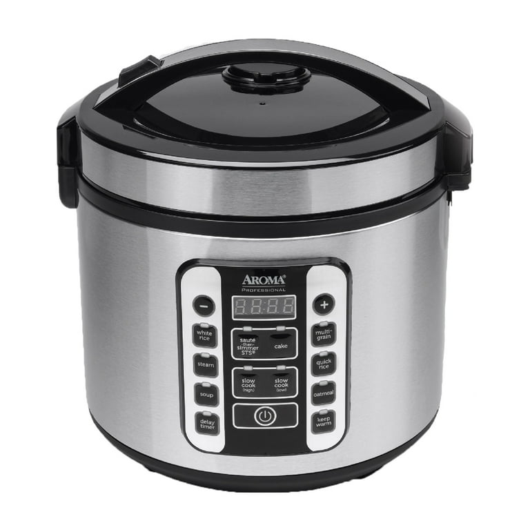 Aroma 20-Cup (Cooked) Digital Cool-Touch Rice Cooker Food