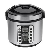 Aroma 20-Cup Cooked Digital Cool-Touch Rice Cooker & Food Steamer