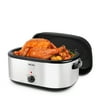 Aroma 22Qt Electric Roaster Oven with Removable Pan and Granite Enamel Finish