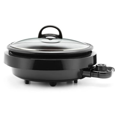 AROMA - SuperPot 10" 3-in-1 Electric Grill - Black