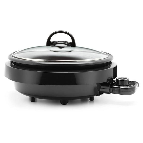 Aroma 3-Qt. 3-In-1 Grillet, Black
