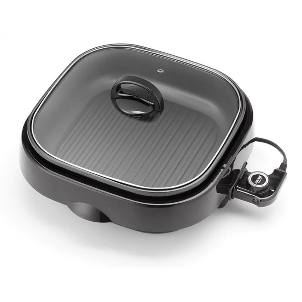 Aroma® 4Qt. Grillet® 3-in-1 Electric Indoor Grill, Skillet