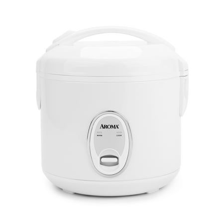 AROMA - 4-Cup Rice Cooker - White