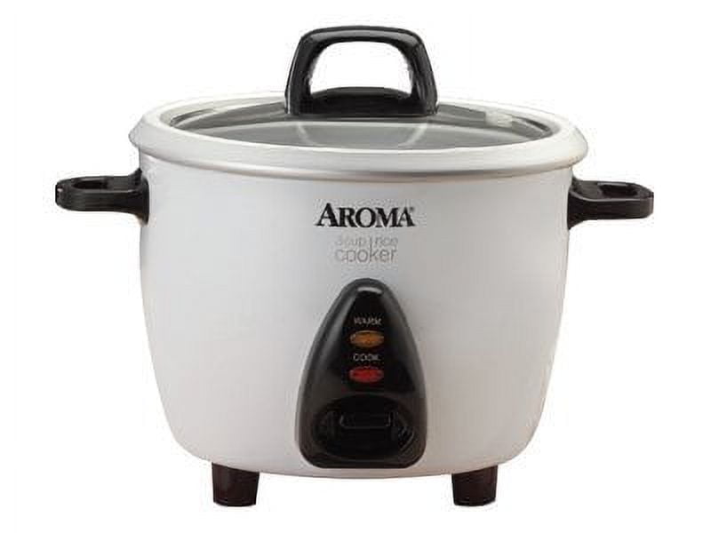 NeweggBusiness - AROMA ARC-703-1G 3 cups Rice Cooker with Steam Tray